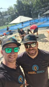 Padel Beach Betreiber Franz Michael